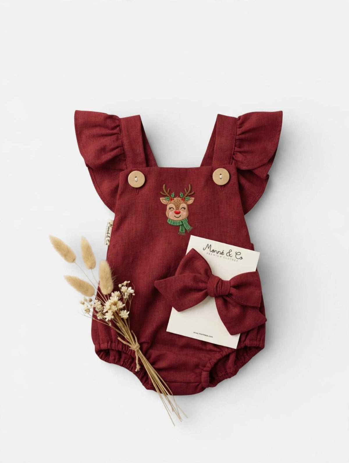 Mameluco Bordado Navidad